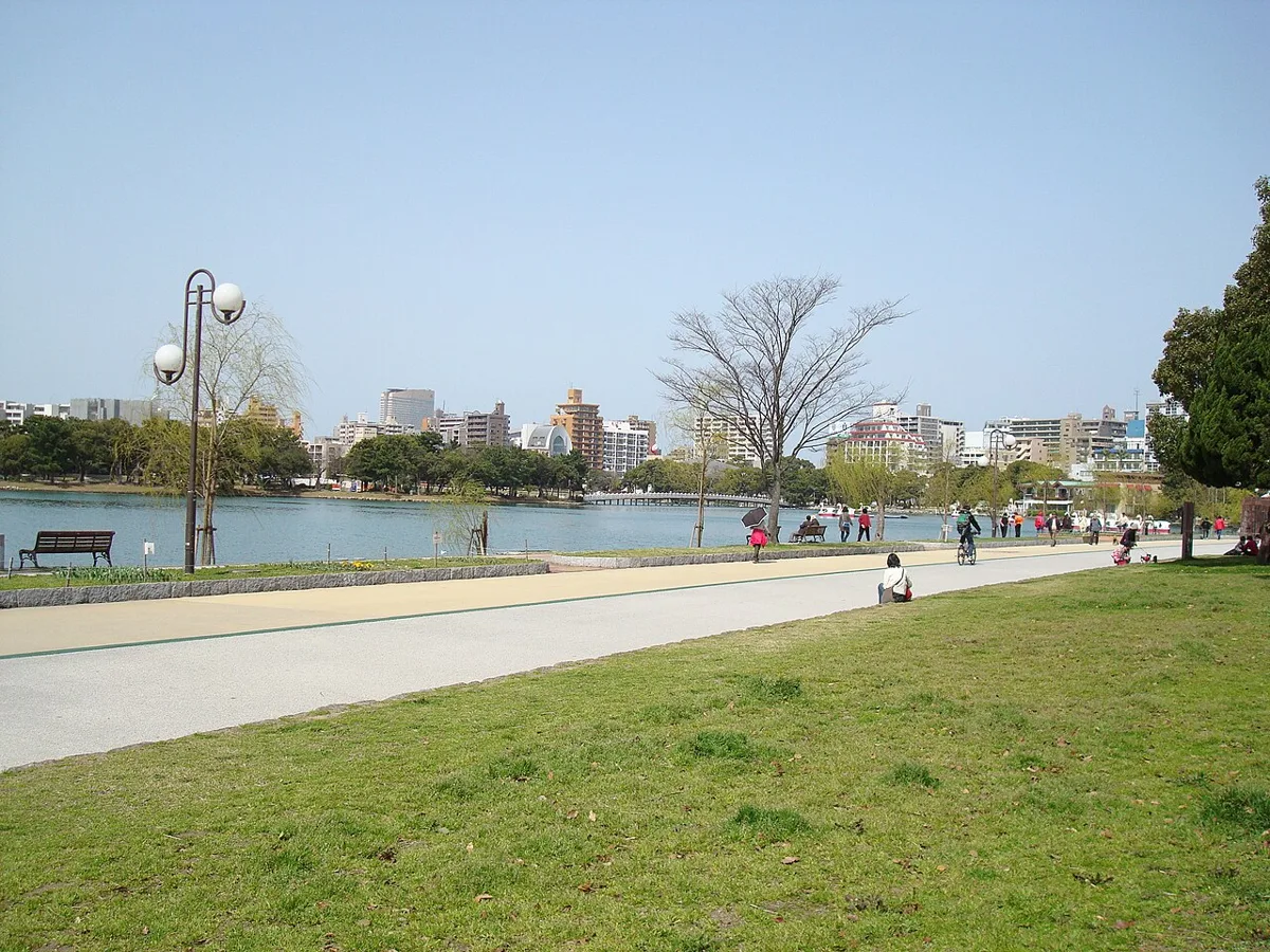 福岡県の風景：大濠公園