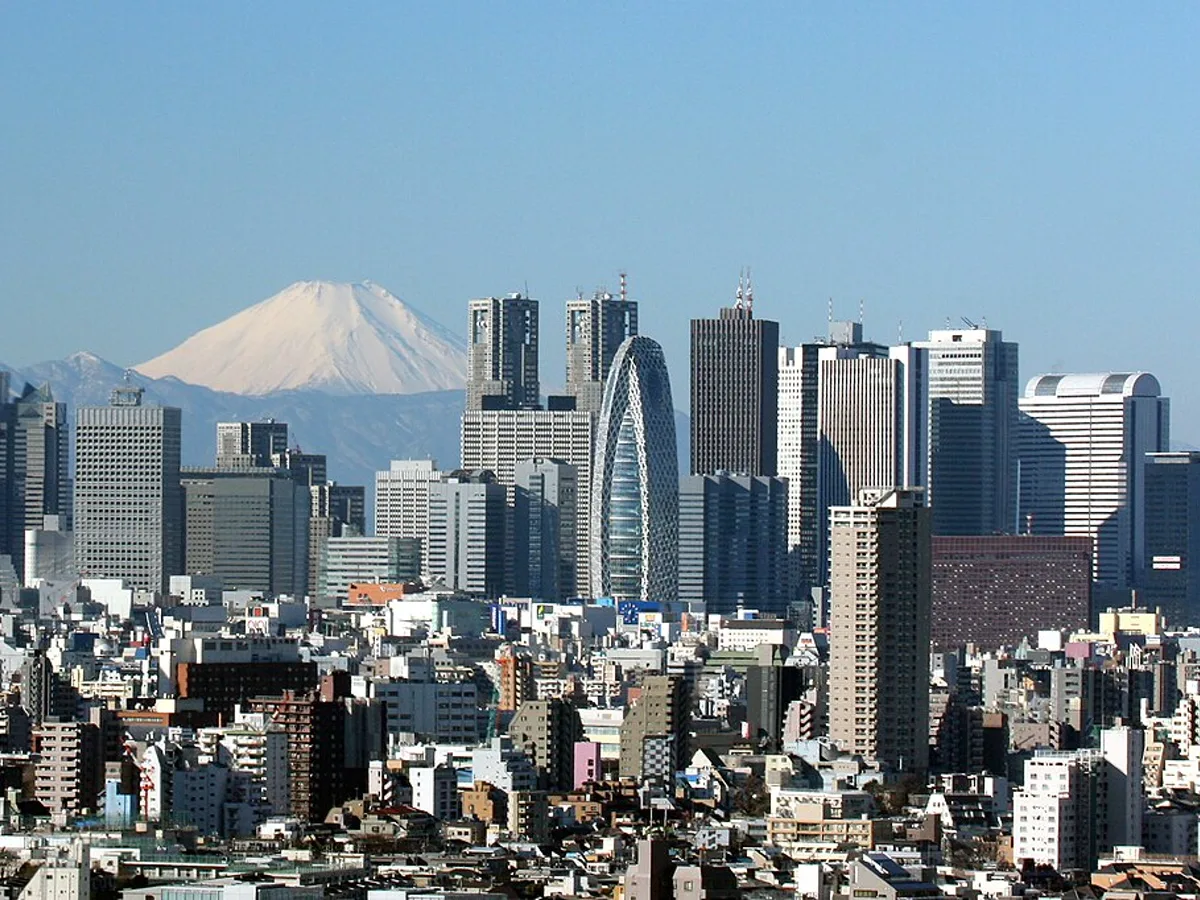 23区：新宿の街並み