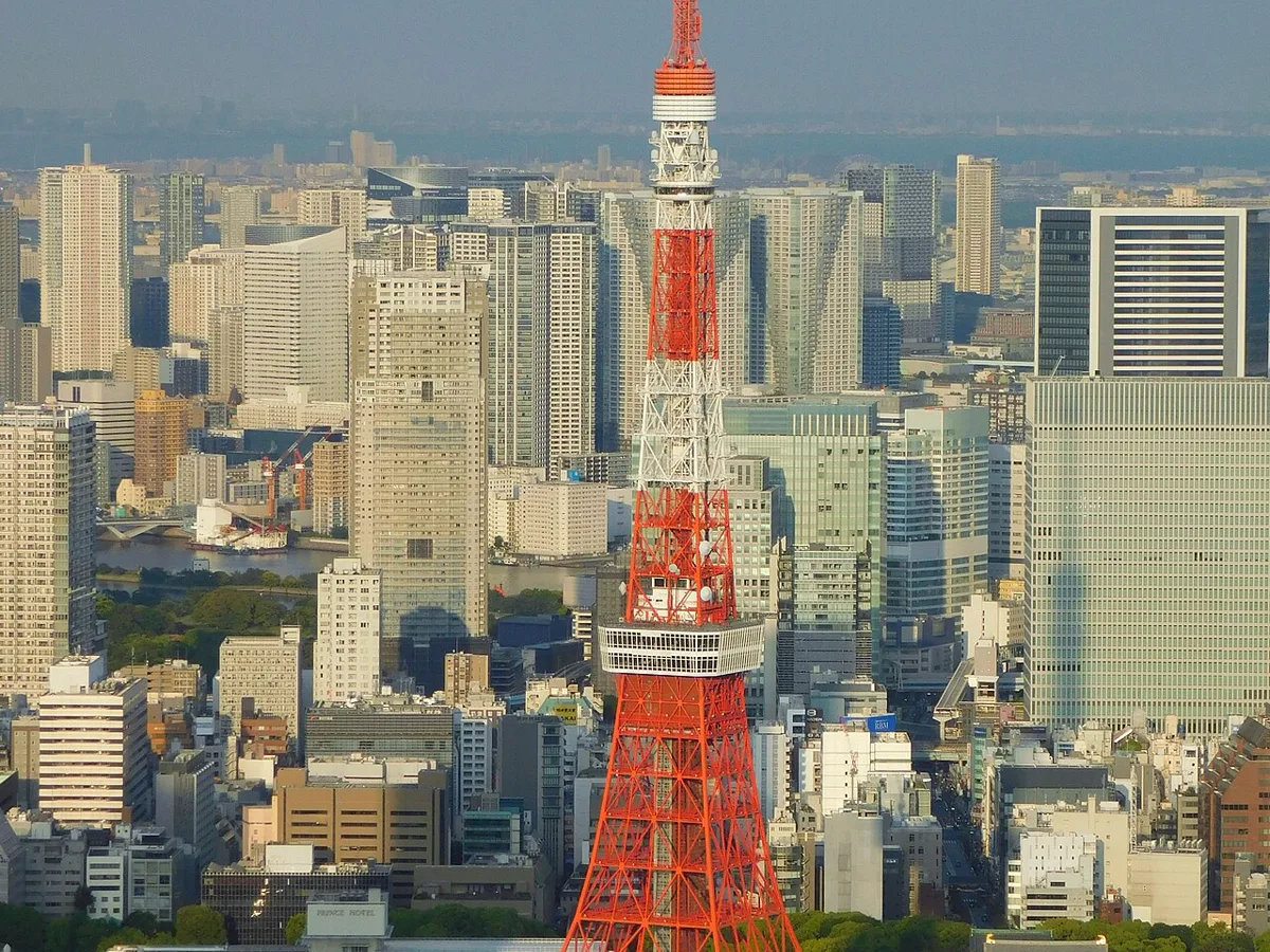 東京都の風景：東京タワー